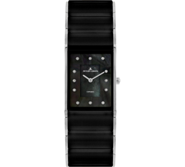 Jacques Lemans Dublin 1-1940F Damen Uhr Edelstahl Ceramic 5Bar Quarz
